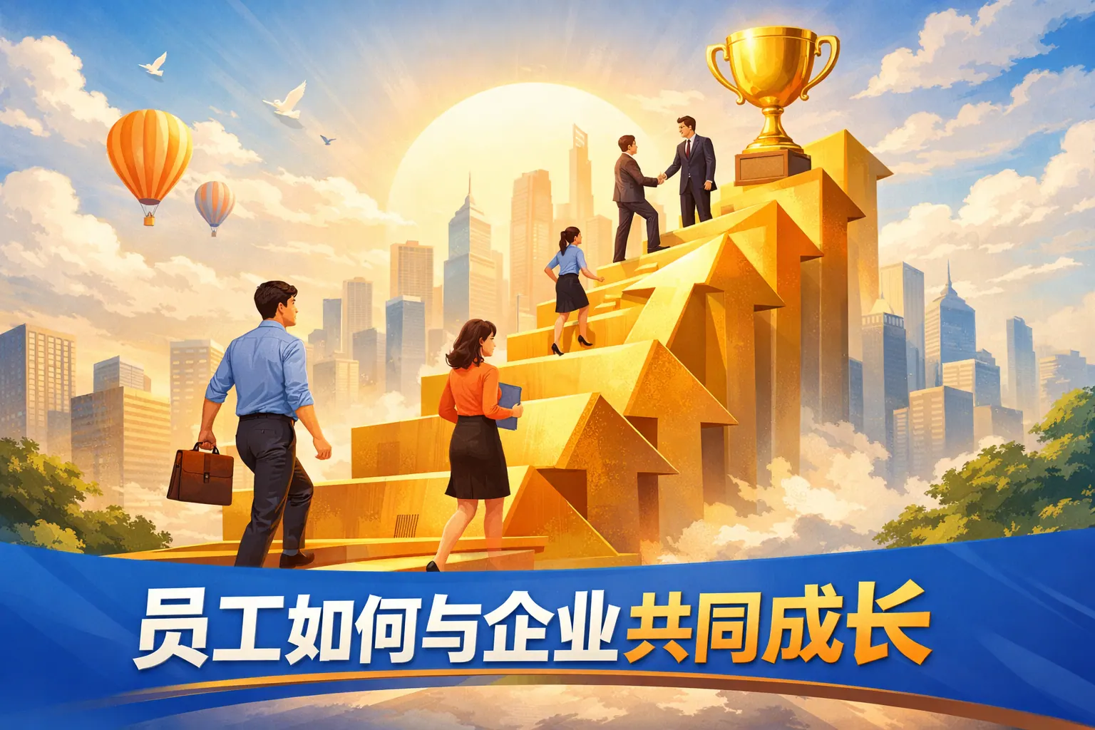 员工如何与企业共同成长