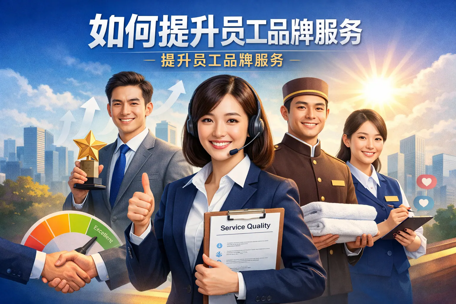 如何提升员工品牌服务