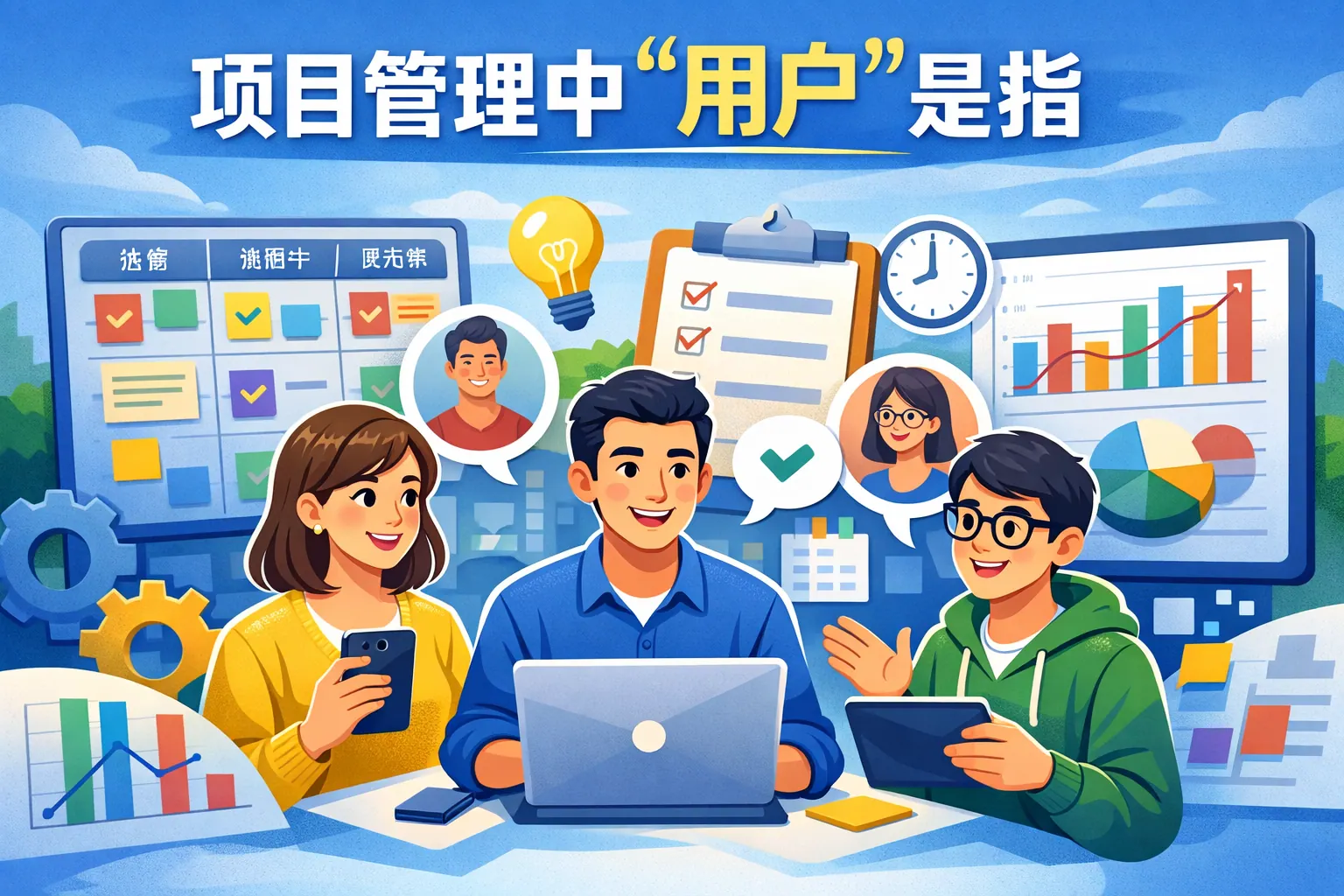 项目管理中用户是指