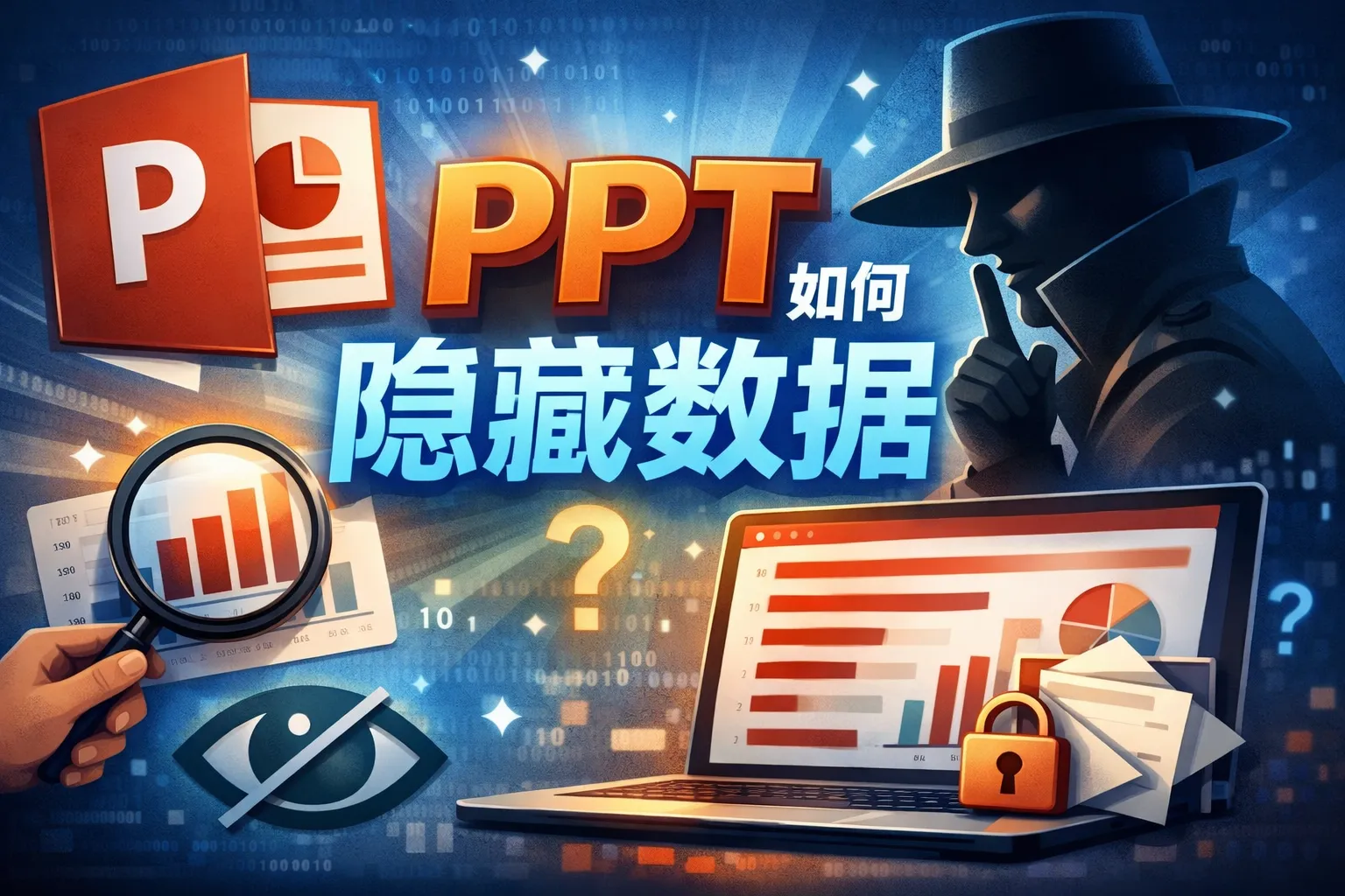 ppt如何隐藏数据
