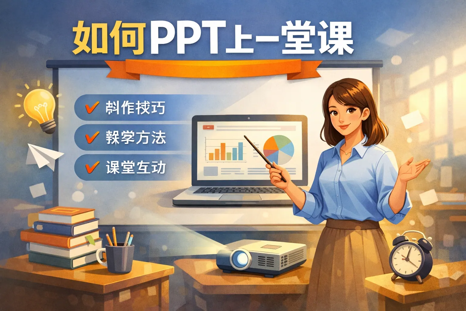 如何ppt上一堂课