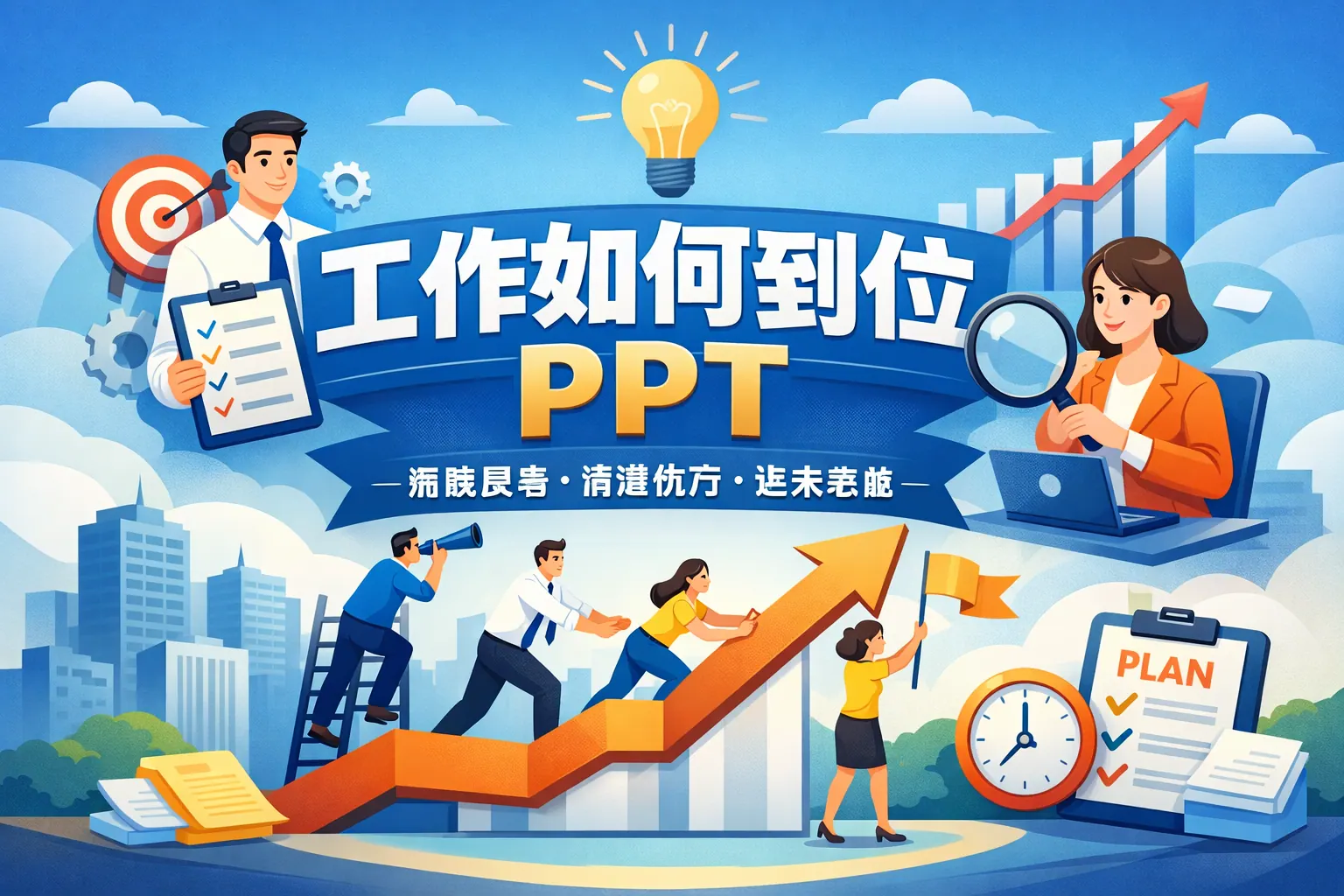 工作如何到位ppt