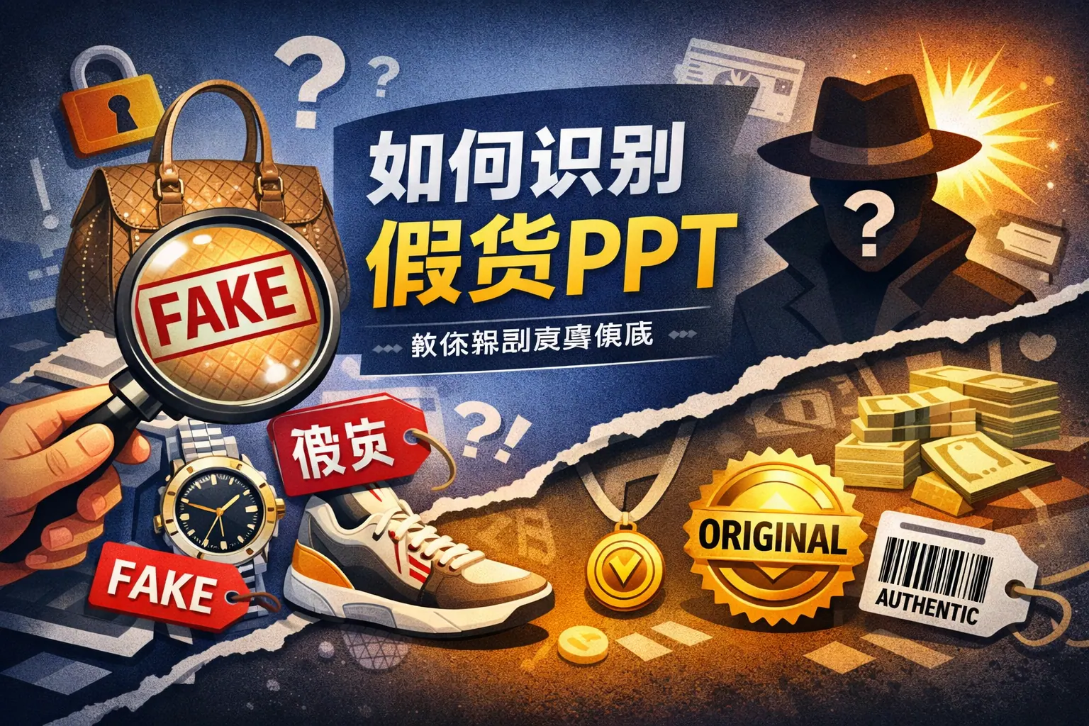 如何识别假货ppt