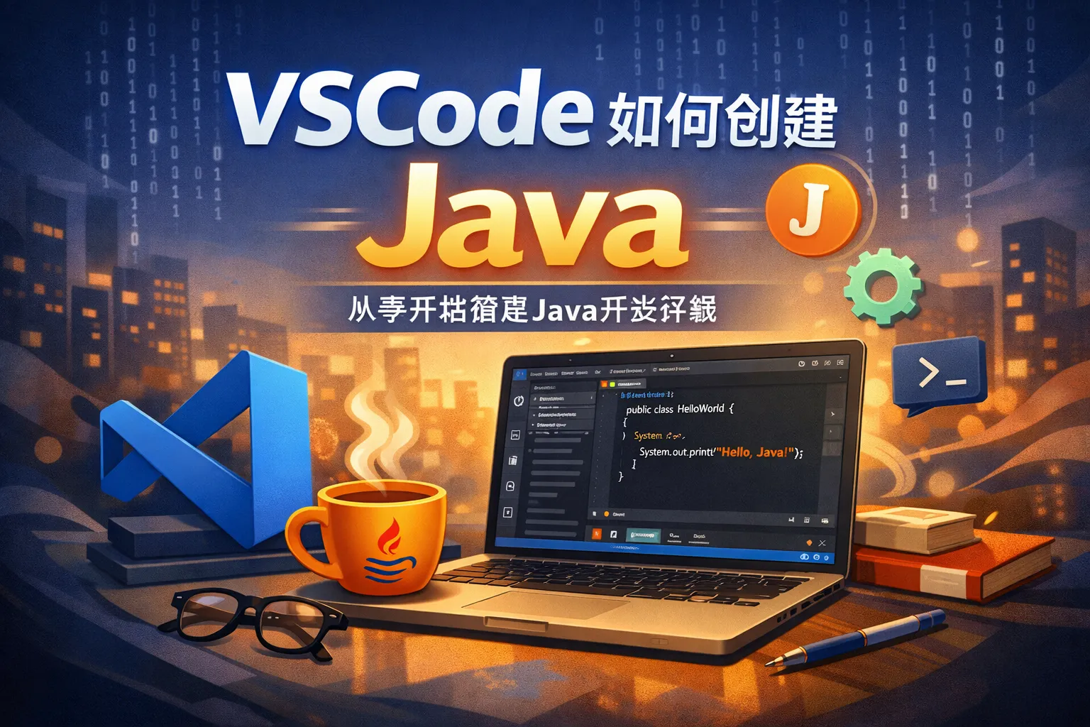 vscode如何创建java