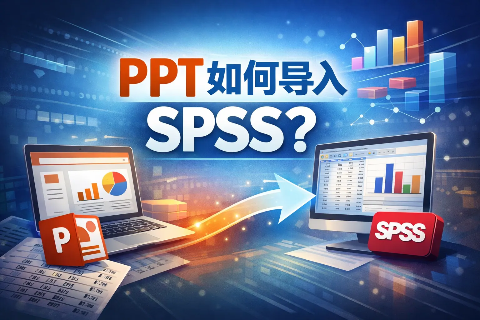 ppt如何导入spss