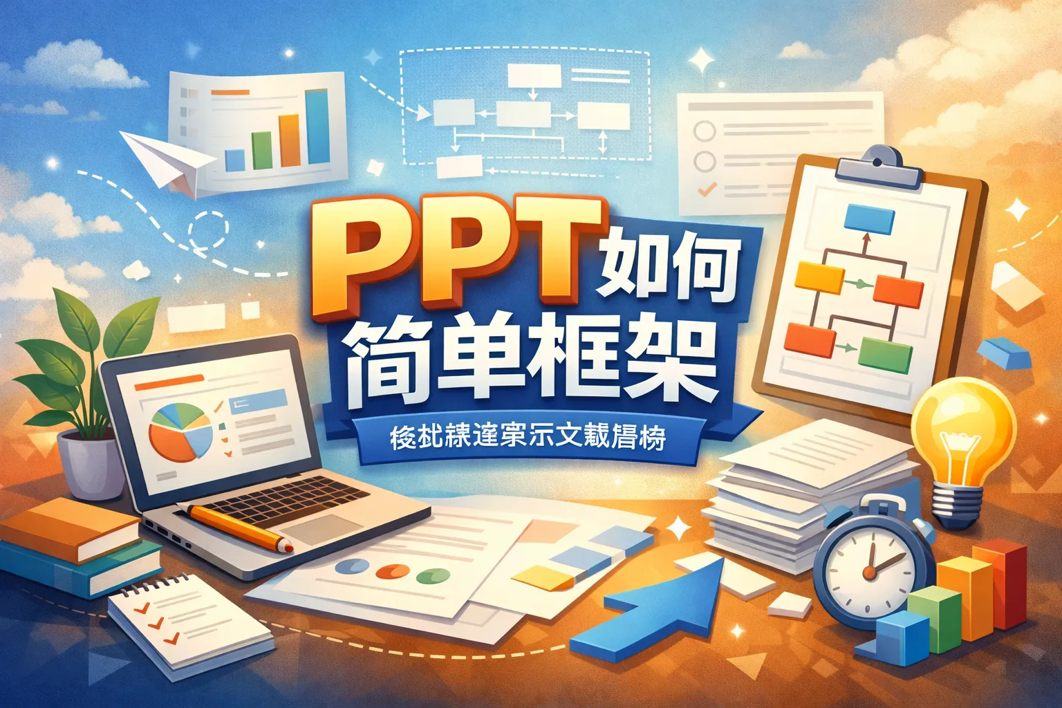 ppt如何简单框架