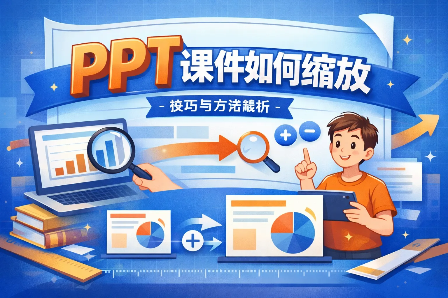 ppt课件如何缩放