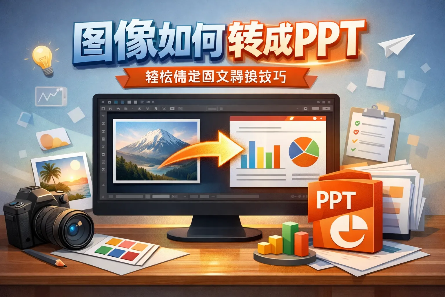 图像如何转成ppt
