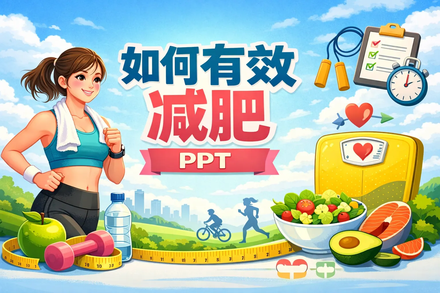 如何有效减肥ppt