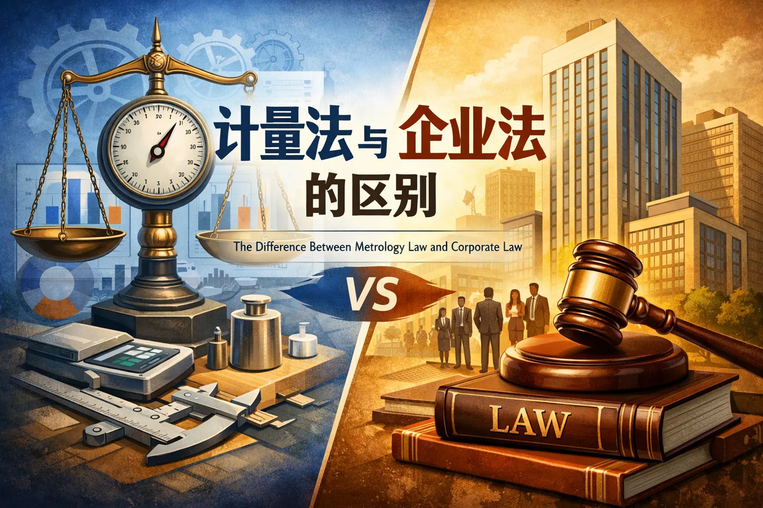 计量法与企业法的区别