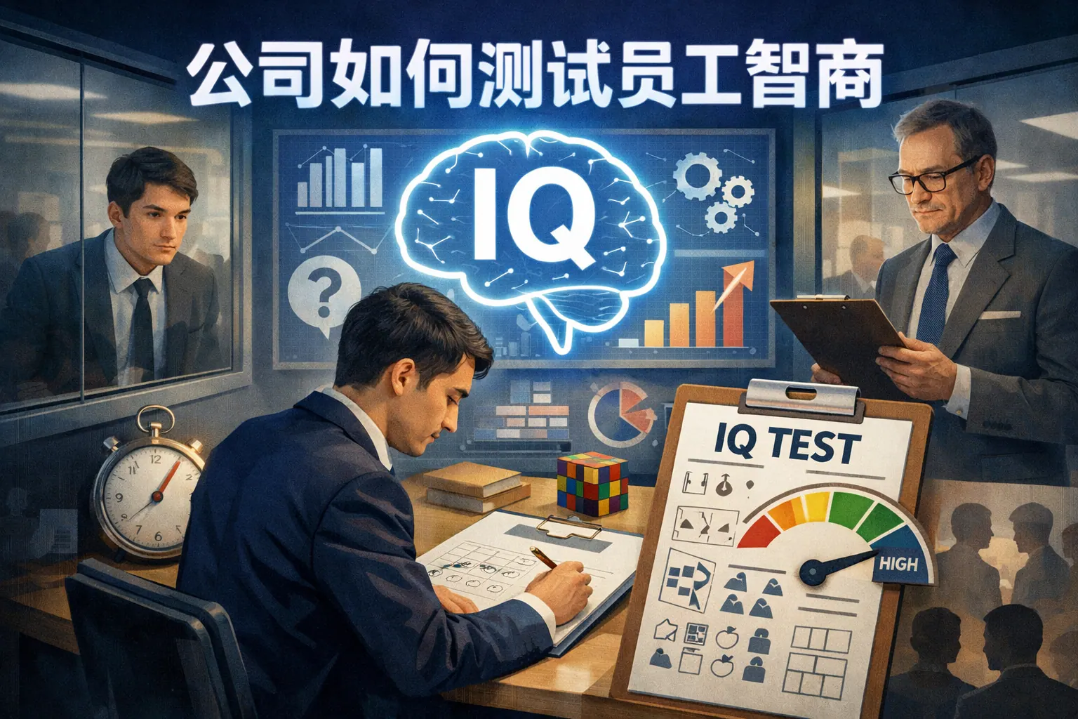 公司如何测试员工智商