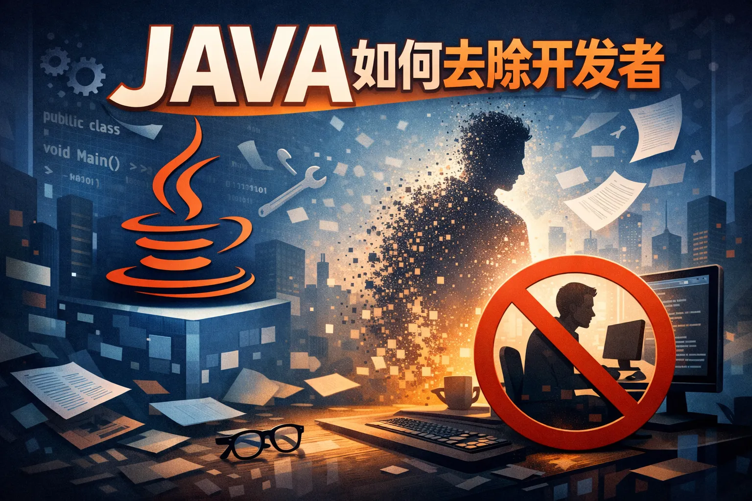 java如何去除开发者