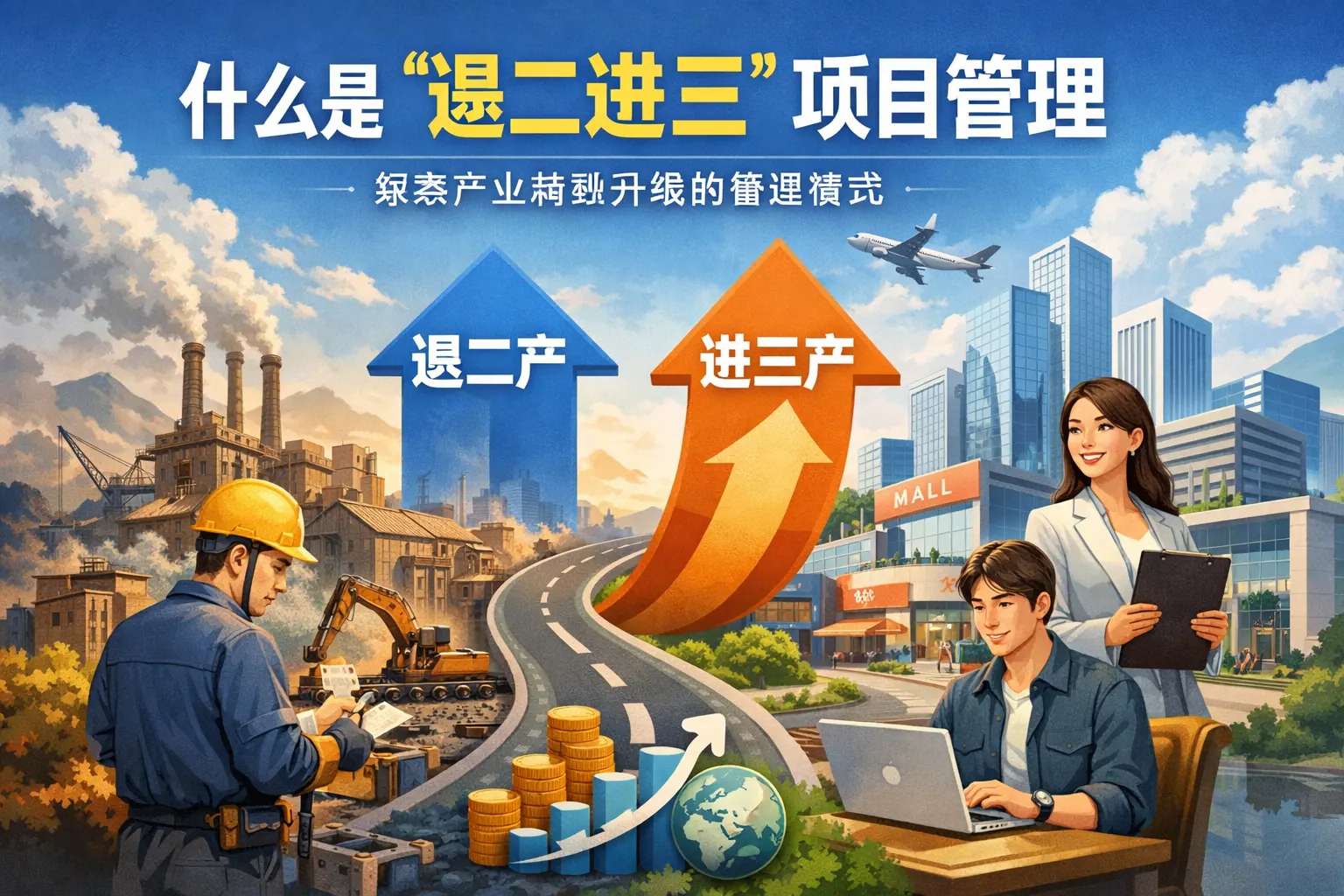 什么是退二进三项目管理