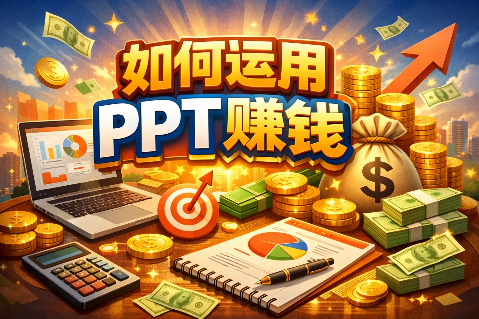 如何运用ppt赚钱