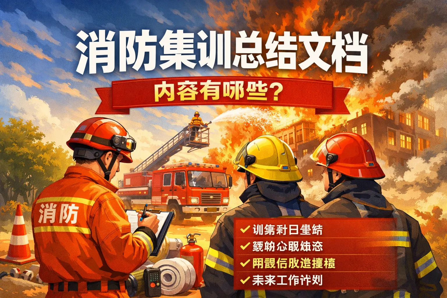 消防集训总结文档内容有哪些