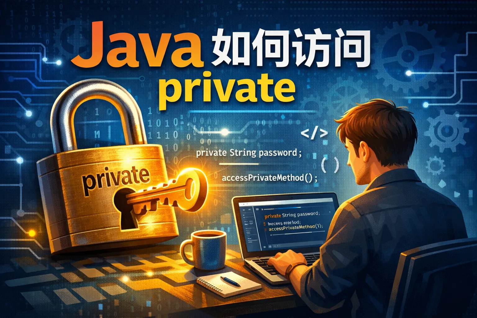 java如何访问private