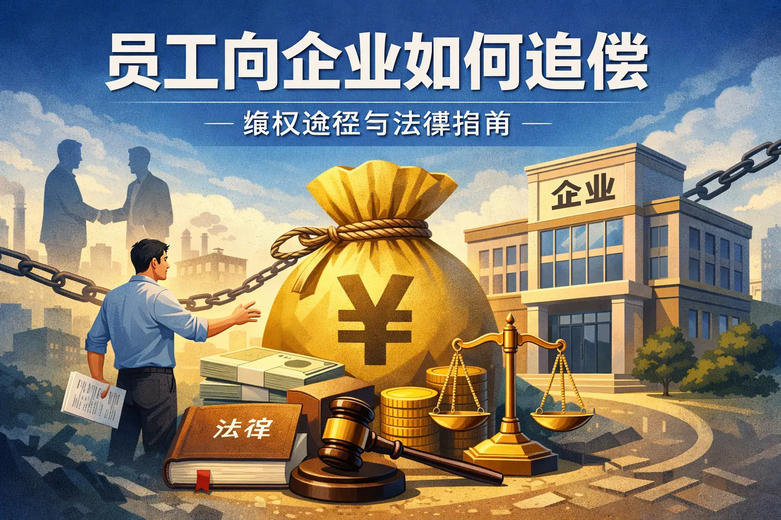 员工向企业如何追偿