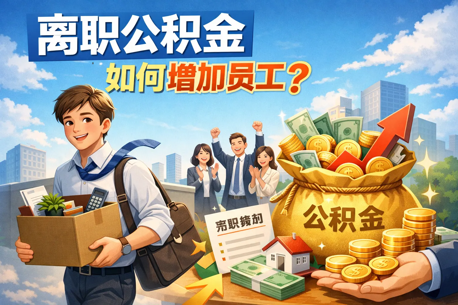 离职公积金如何增加员工