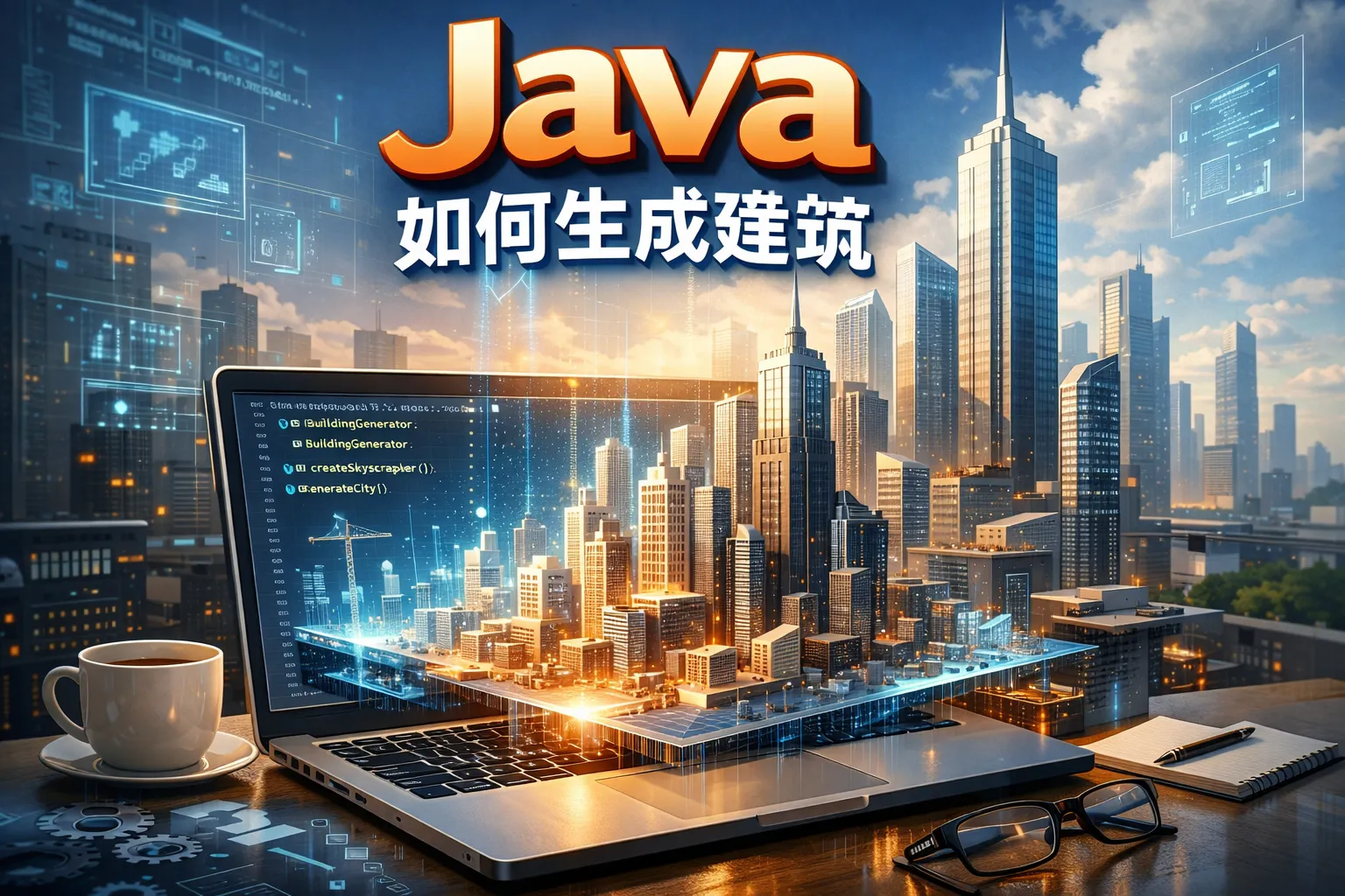 java如何生成建筑