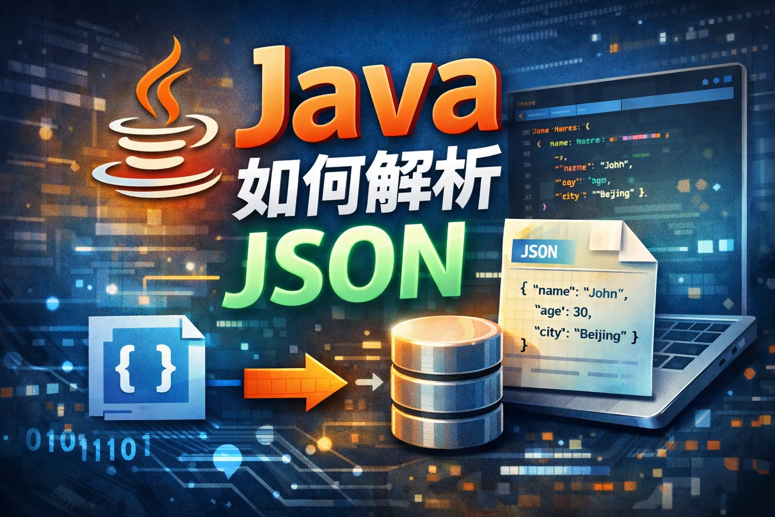 java 如何解析json