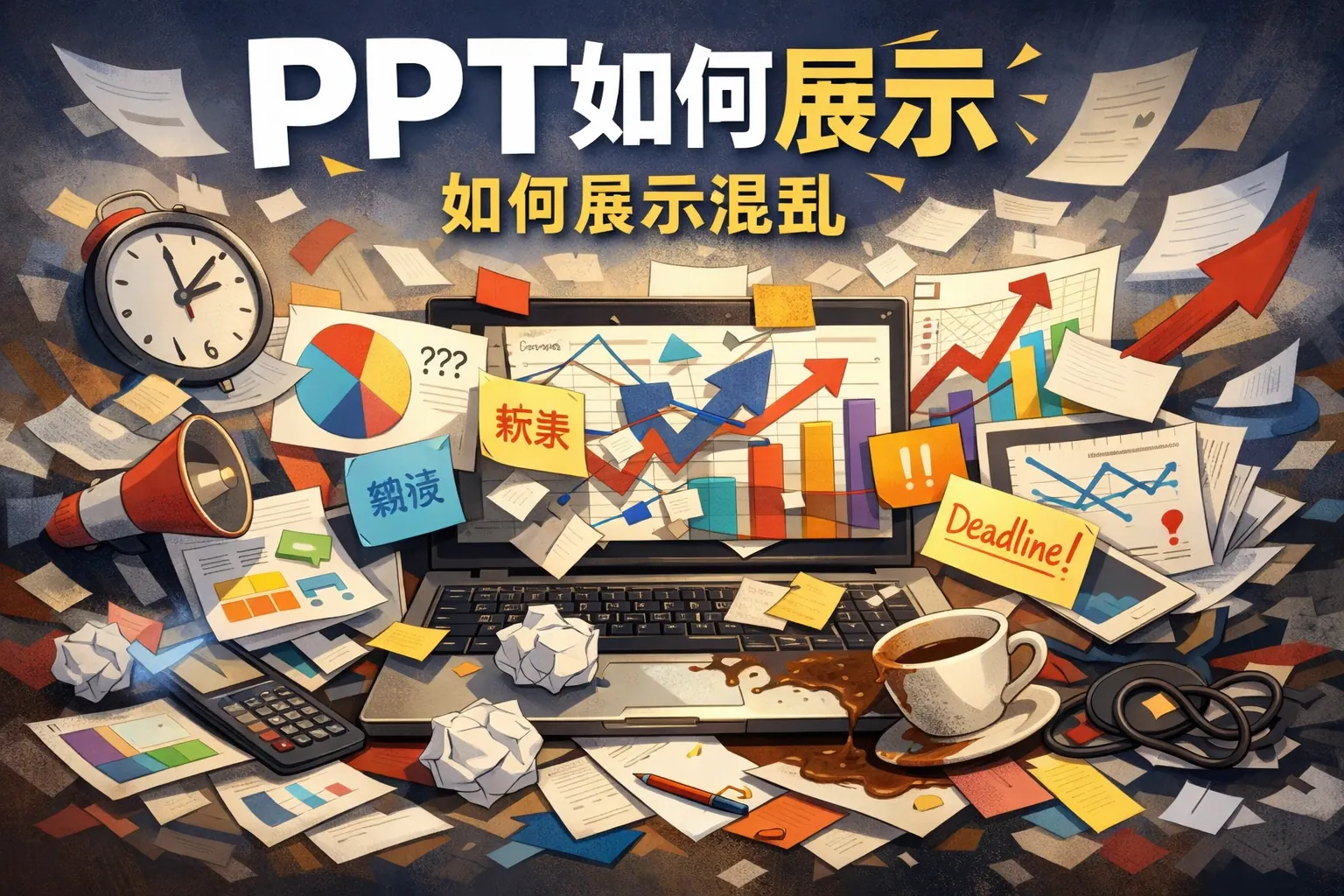 Ppt如何展示混乱