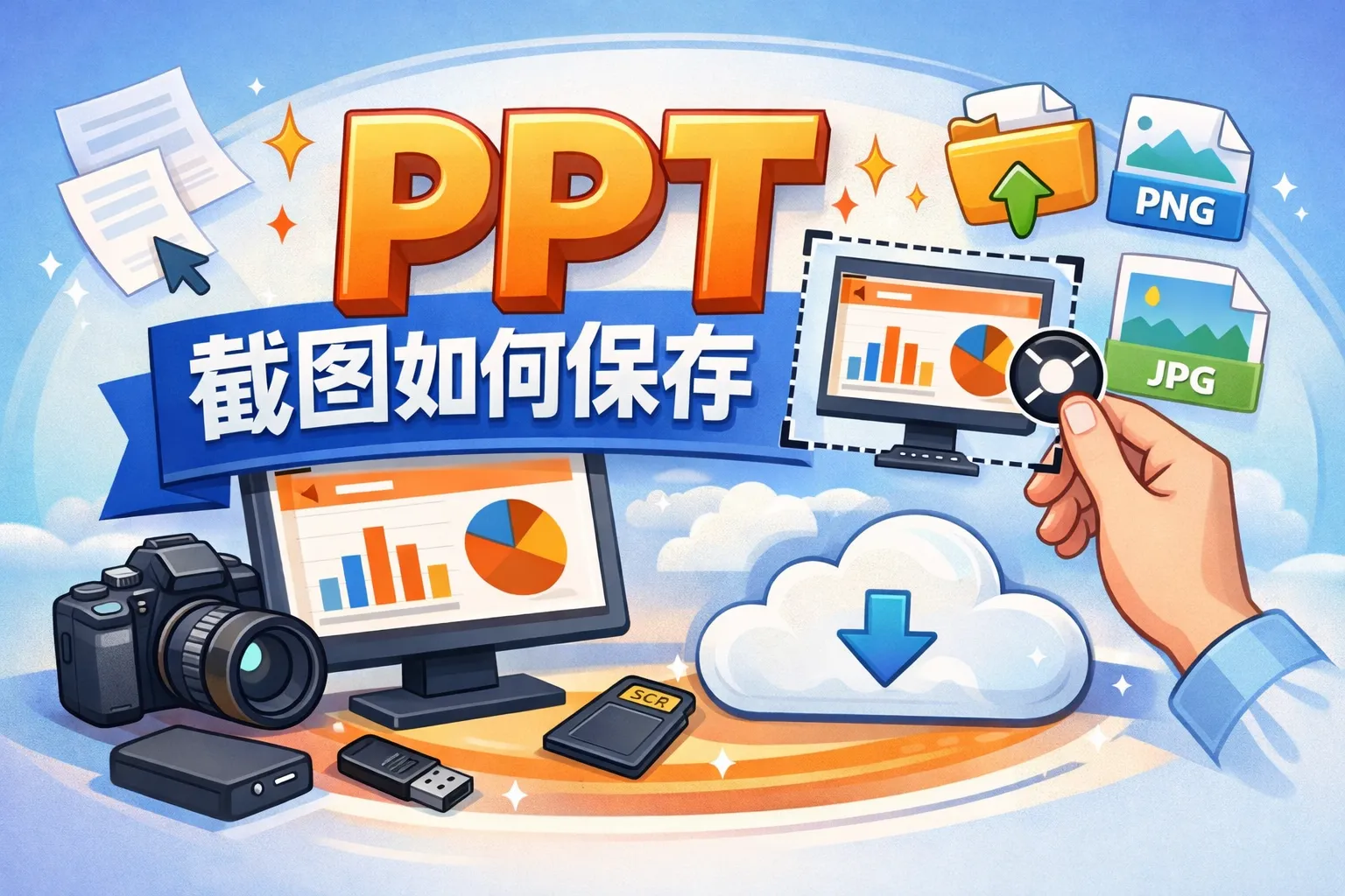 ppt截图如何保存