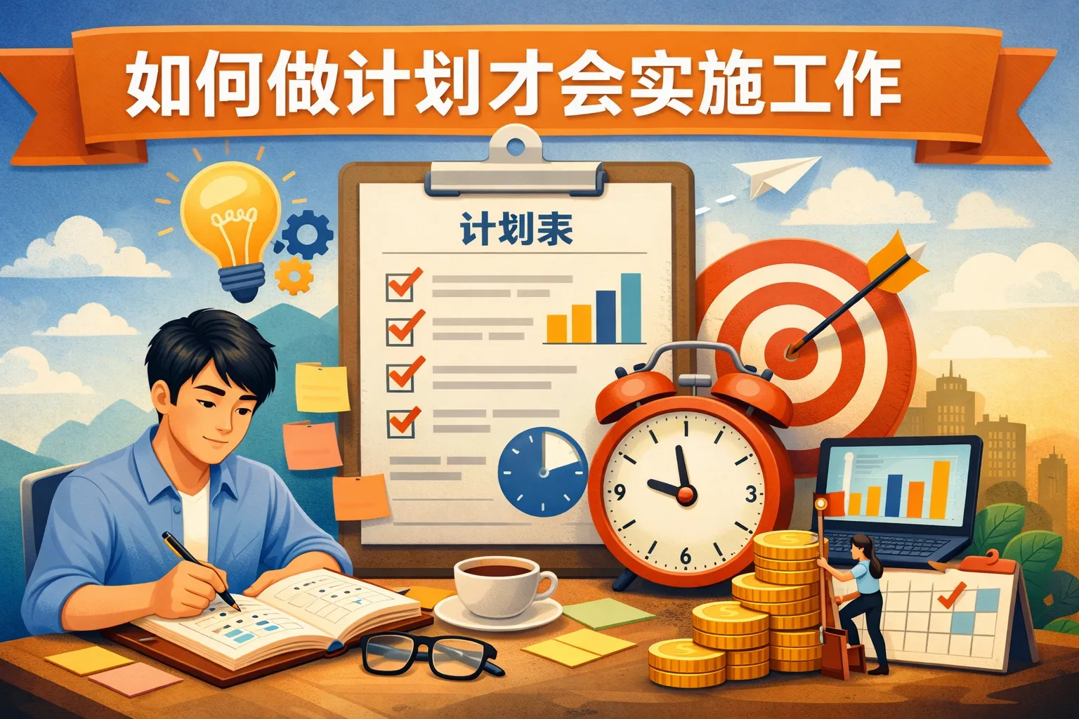 如何做计划才会实施工作