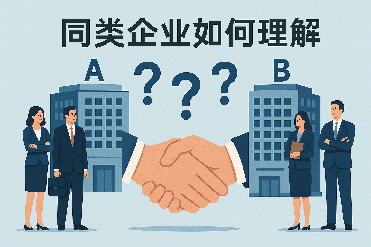 同类企业如何理解