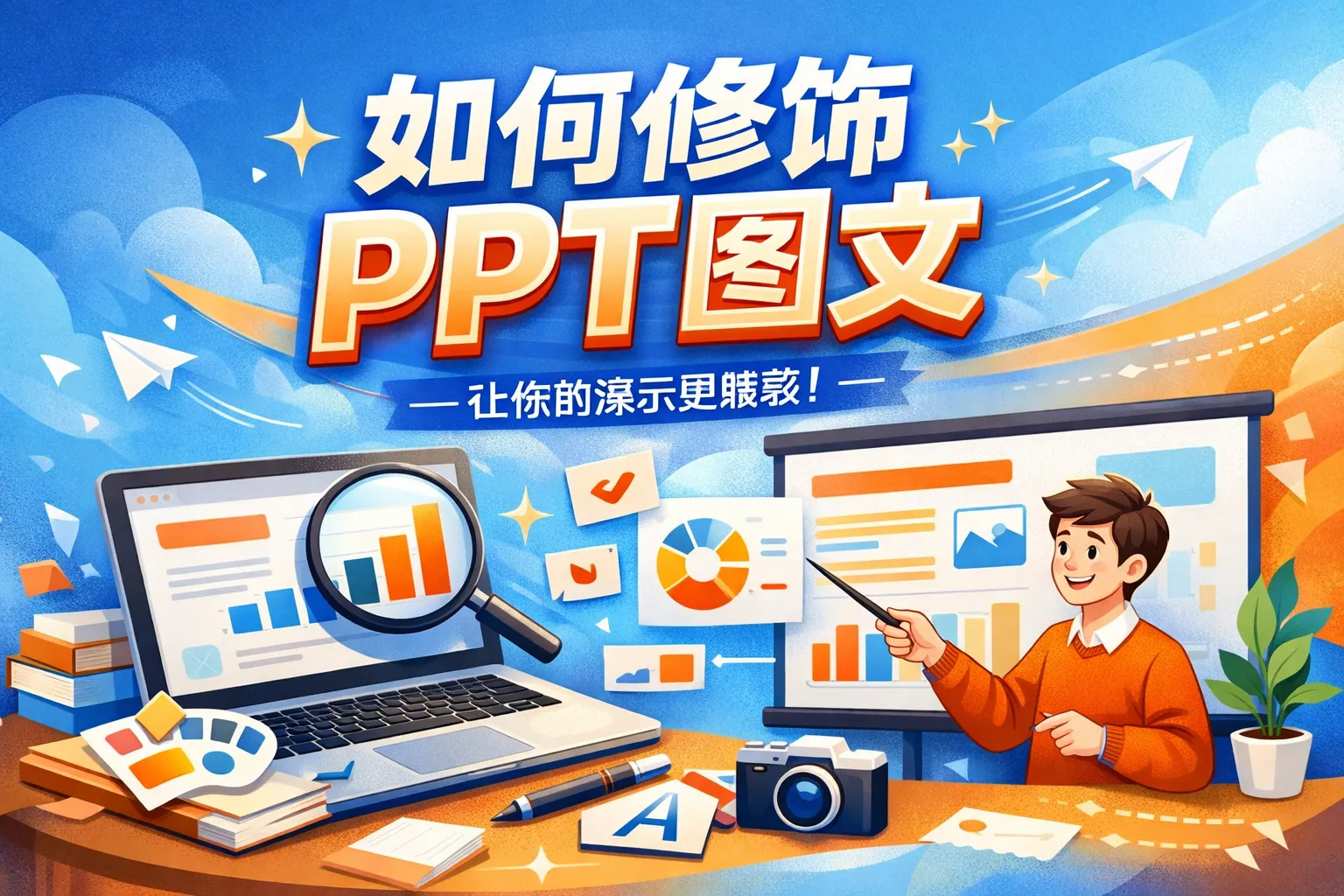 如何修饰PPT 图文