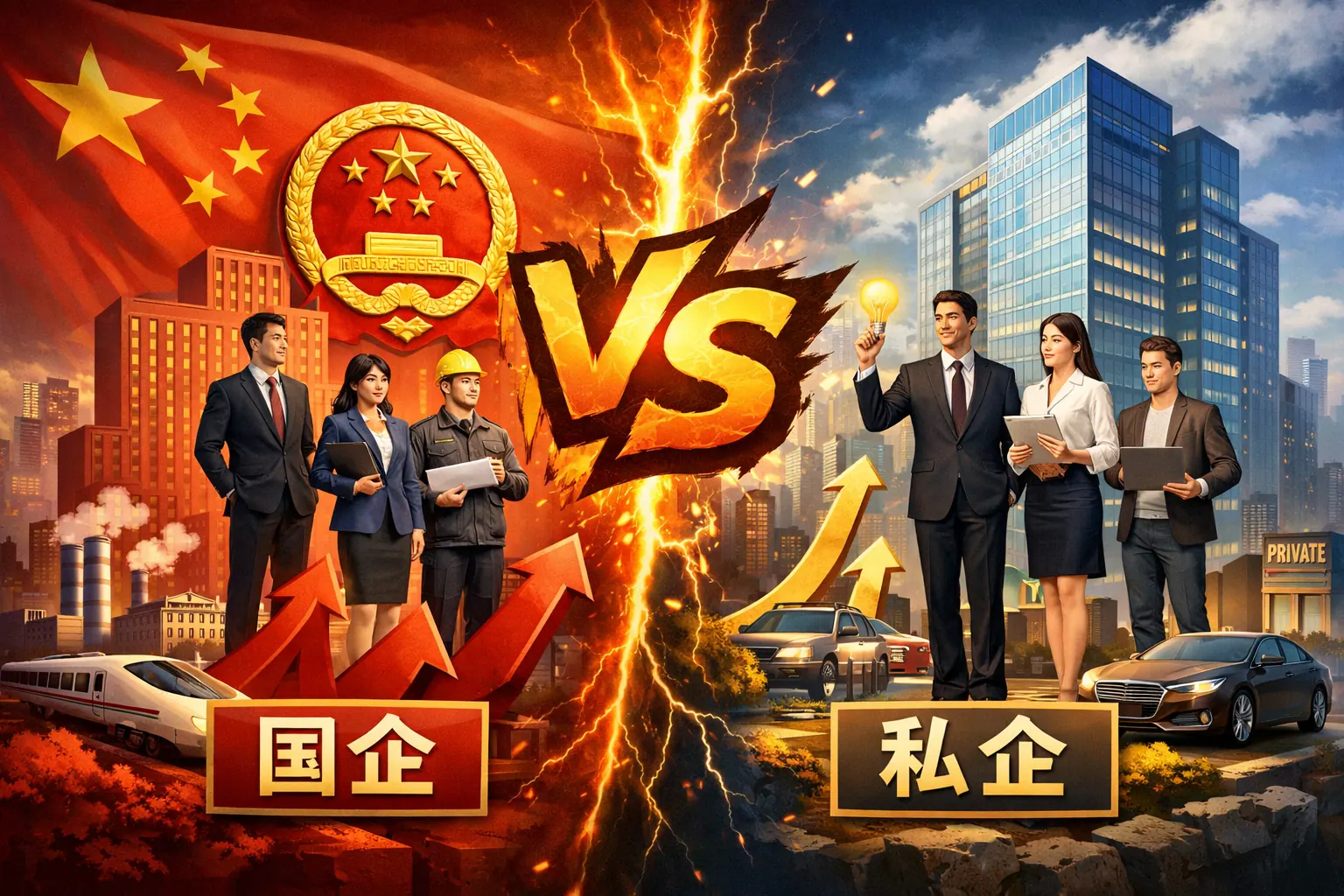 企业跟私企有区别