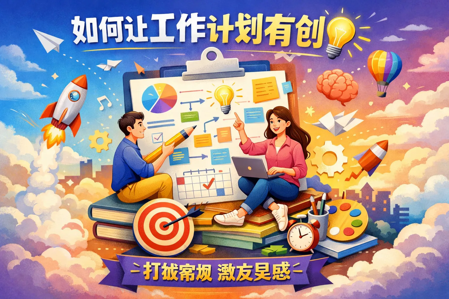 如何让工作计划有创意