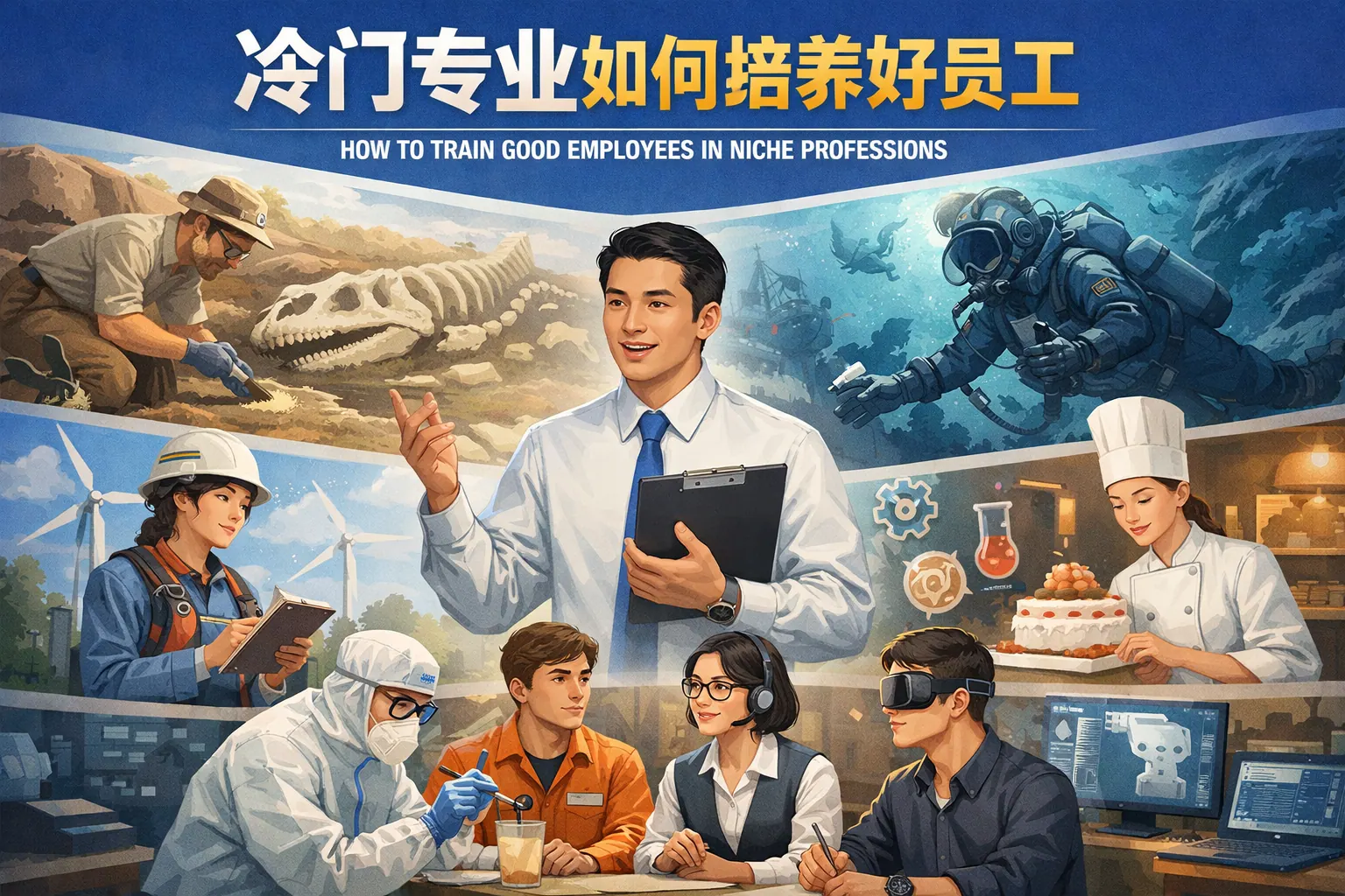 冷门专业如何培养好员工