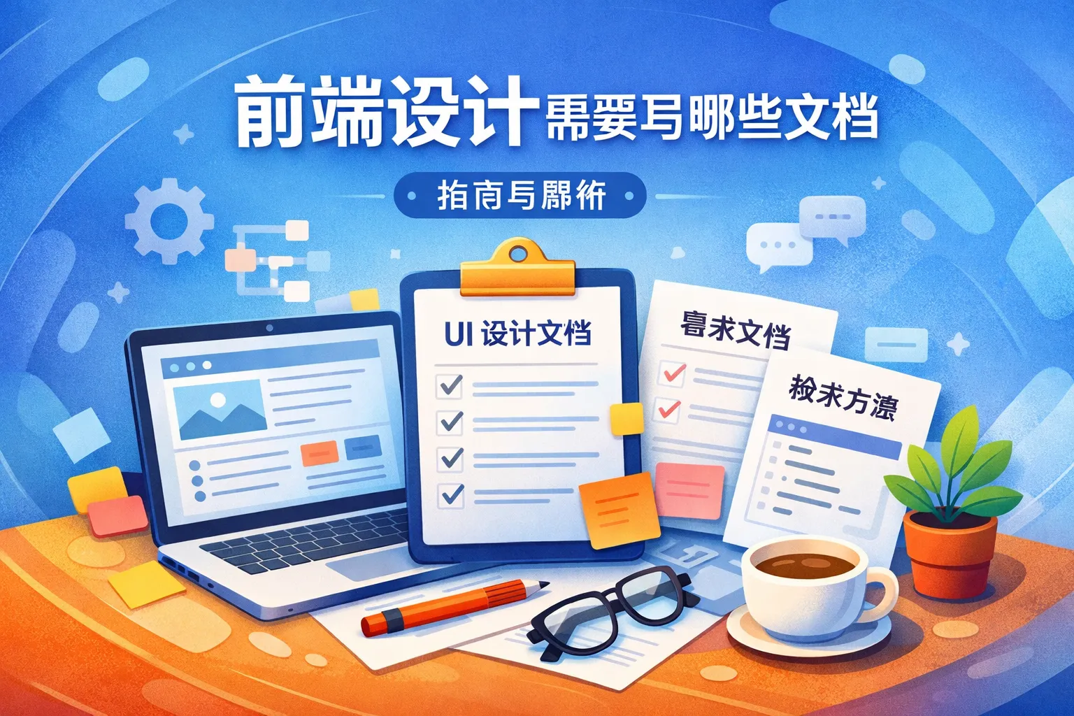 前端设计需要写哪些文档