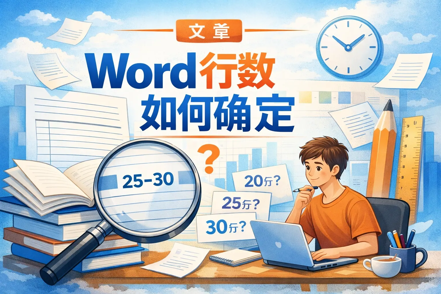 word行数如何确定