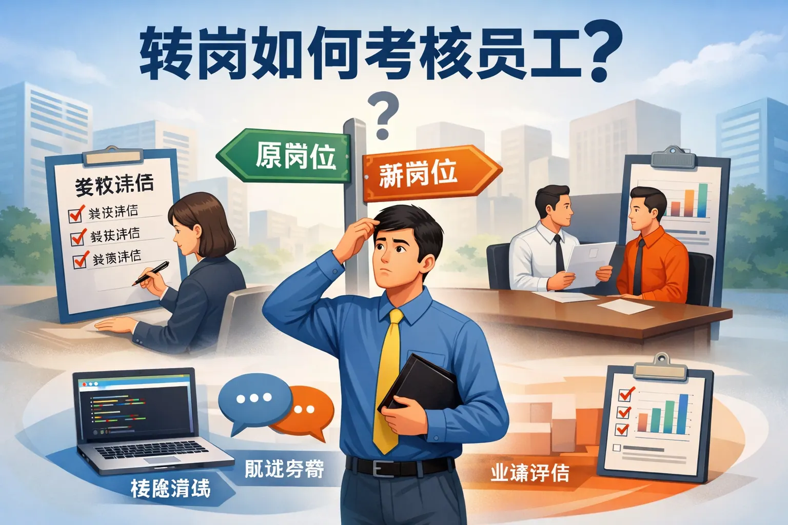 转岗如何考核员工