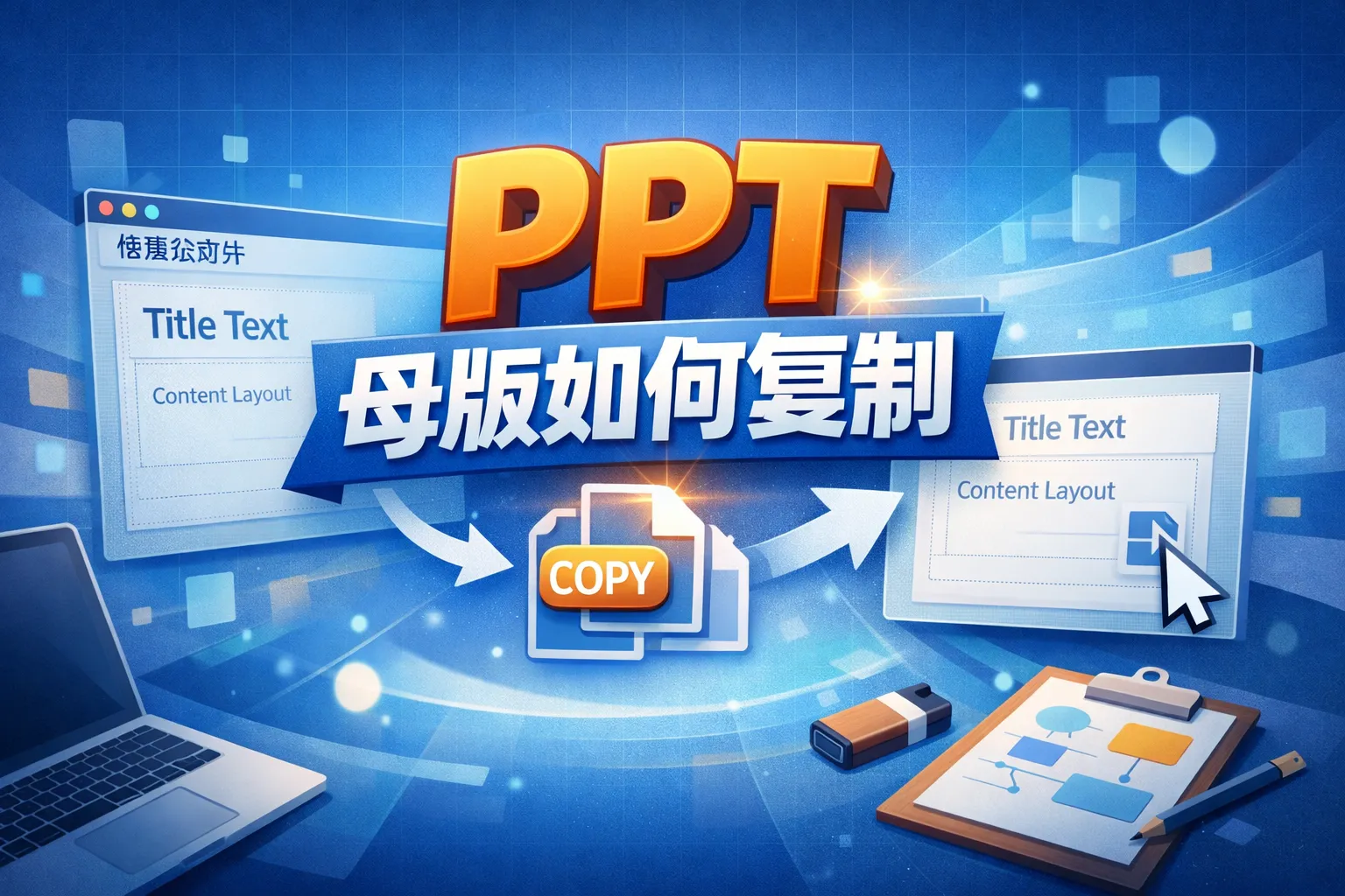 ppt母版如何复制