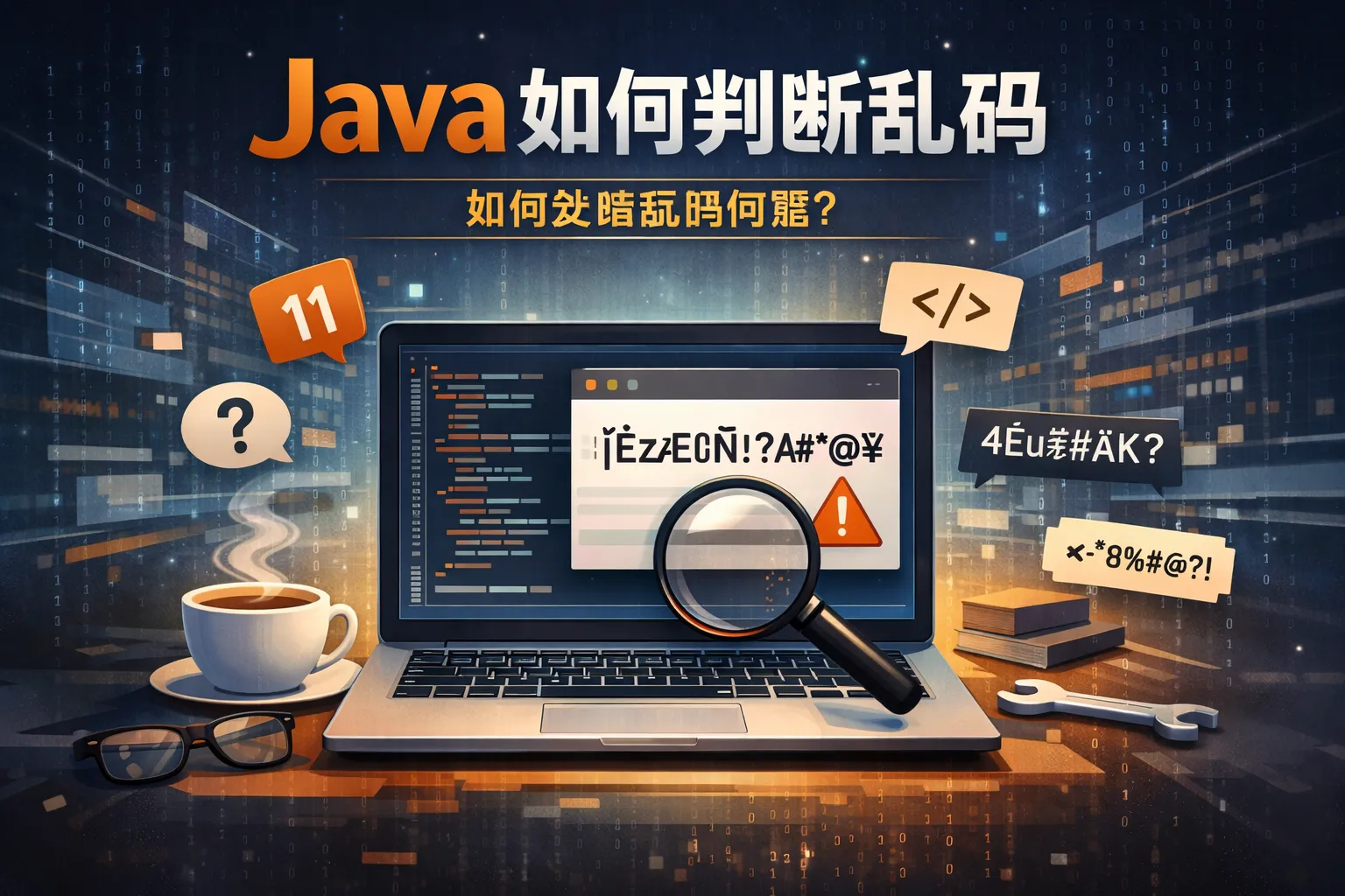 java如何判断乱码