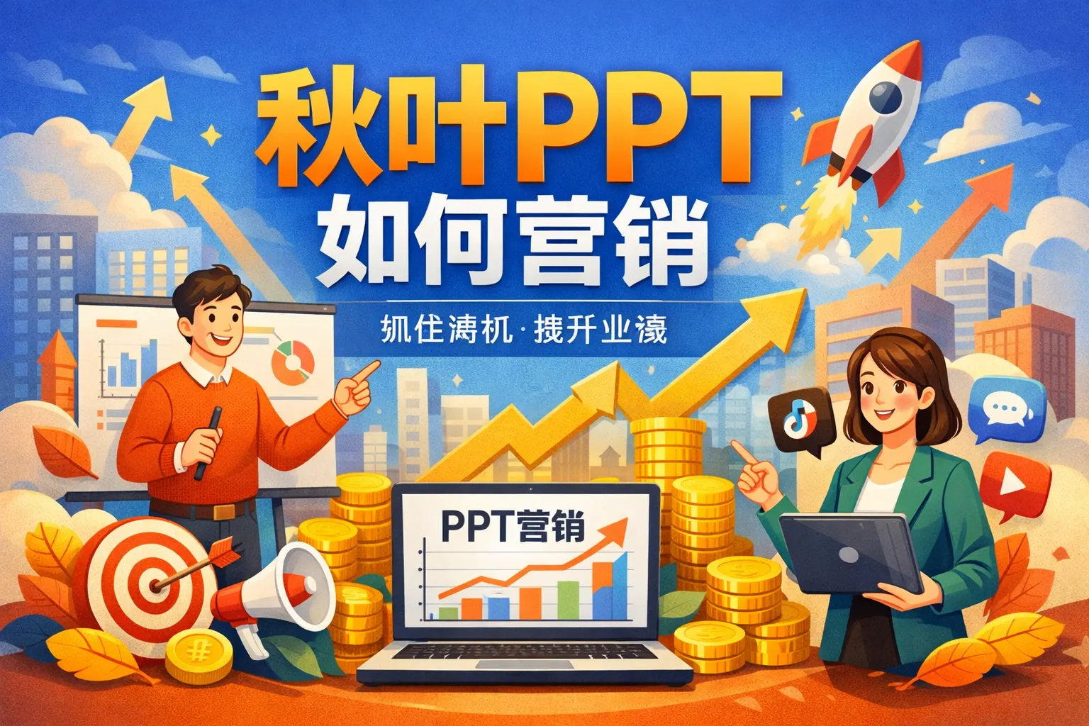 秋叶ppt如何营销