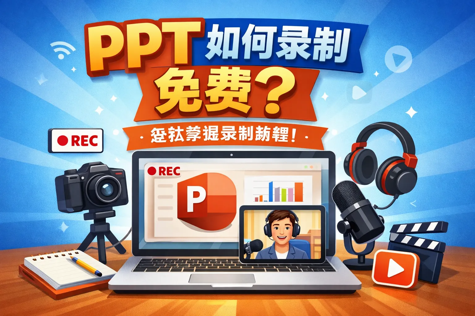 ppt 如何录制免费