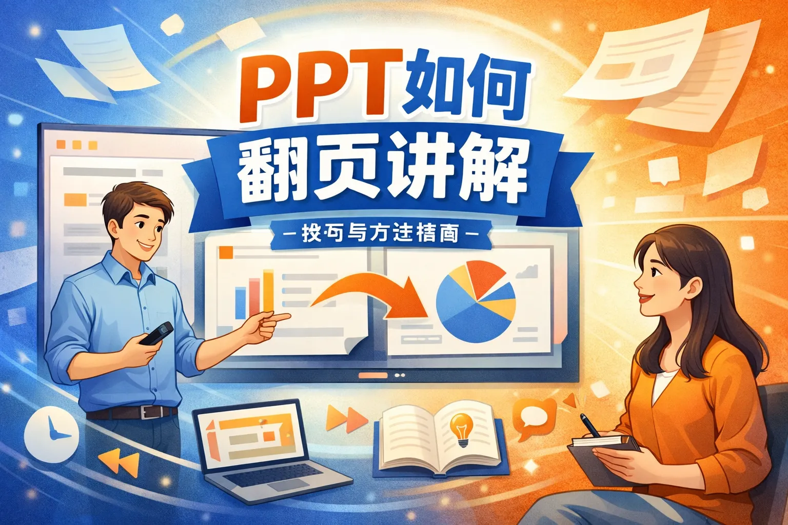 ppt如何翻页讲解