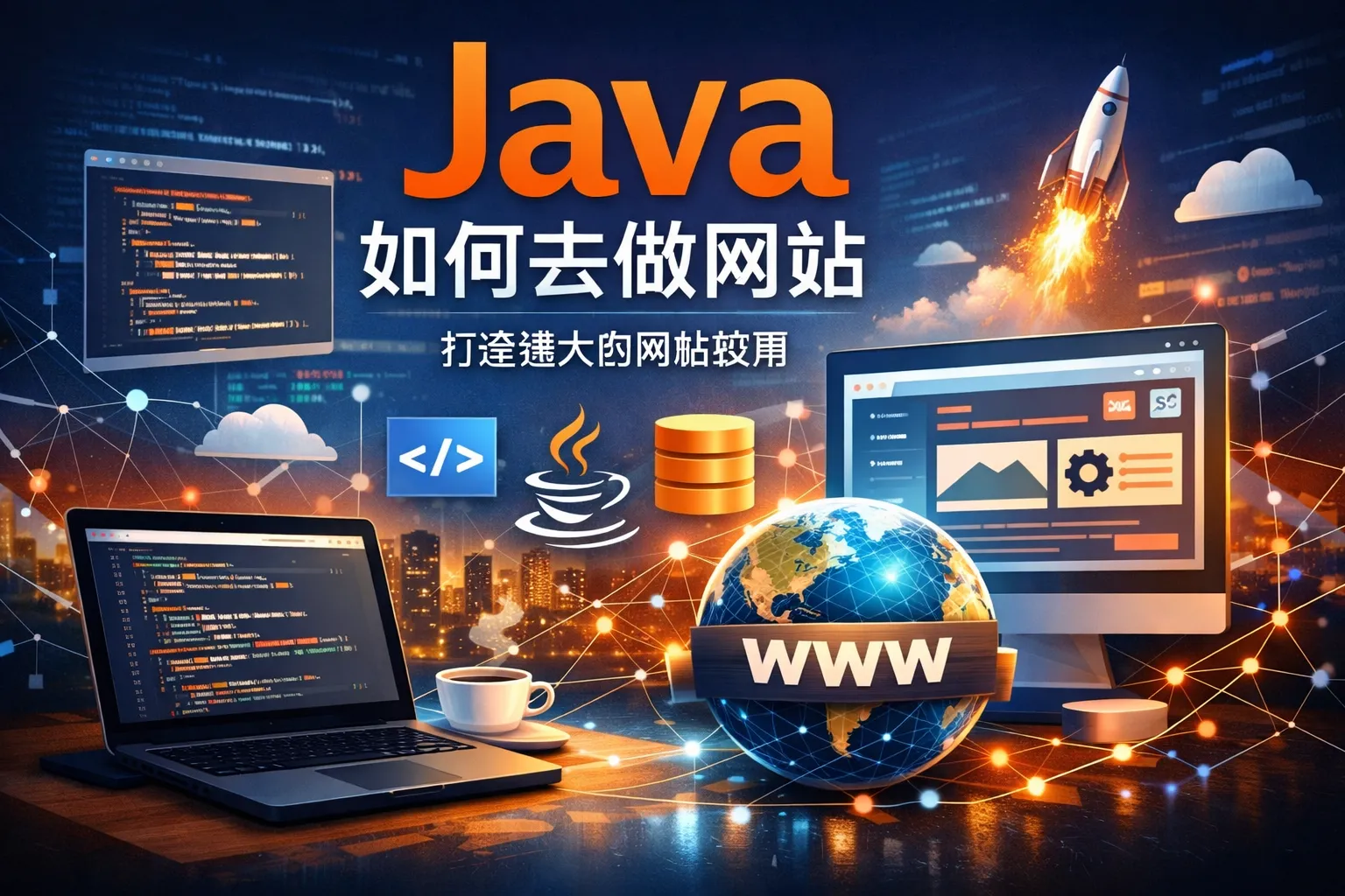 java如何去做网站