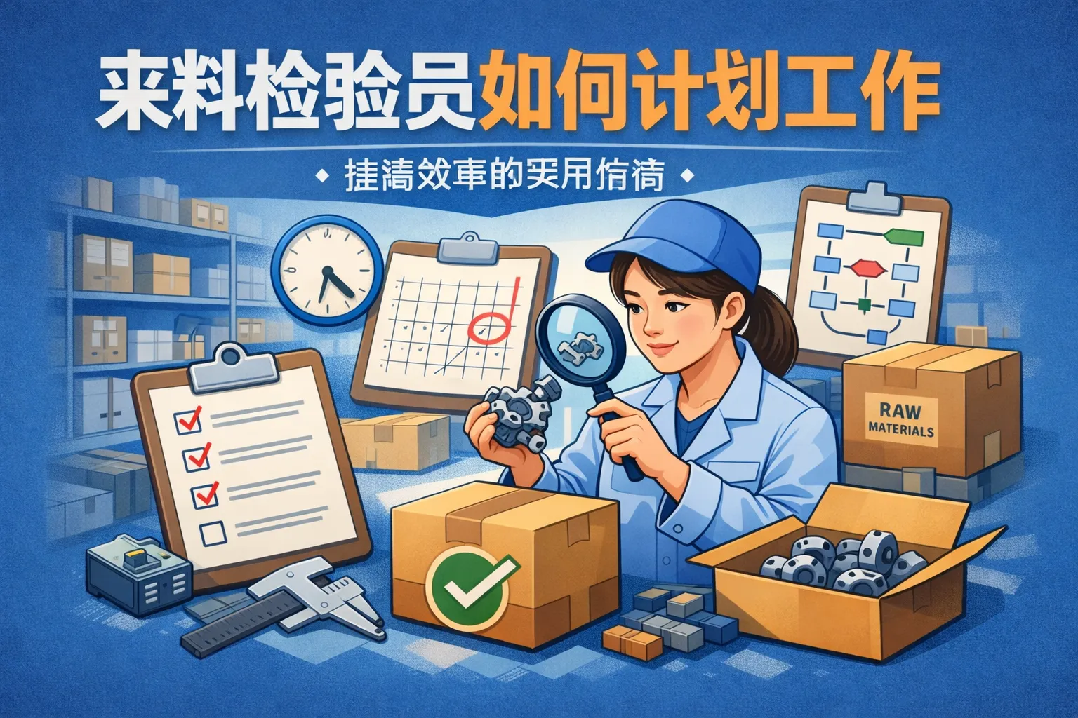 来料检验员如何计划工作