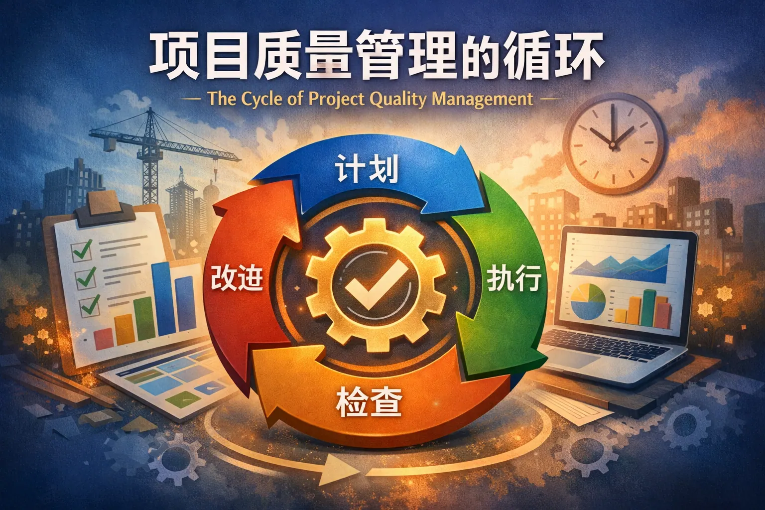 项目质量管理的循环是