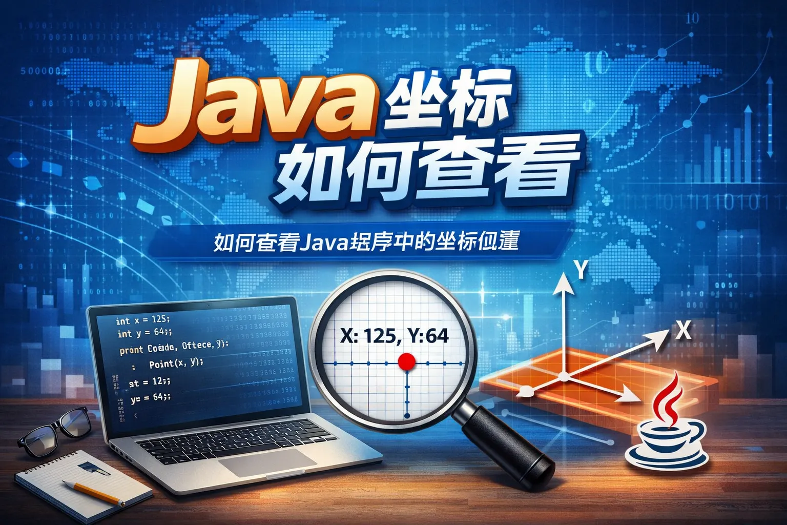 java坐标如何查看