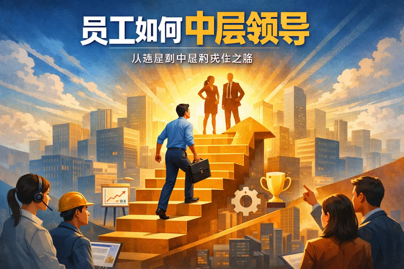 员工如何中层领导