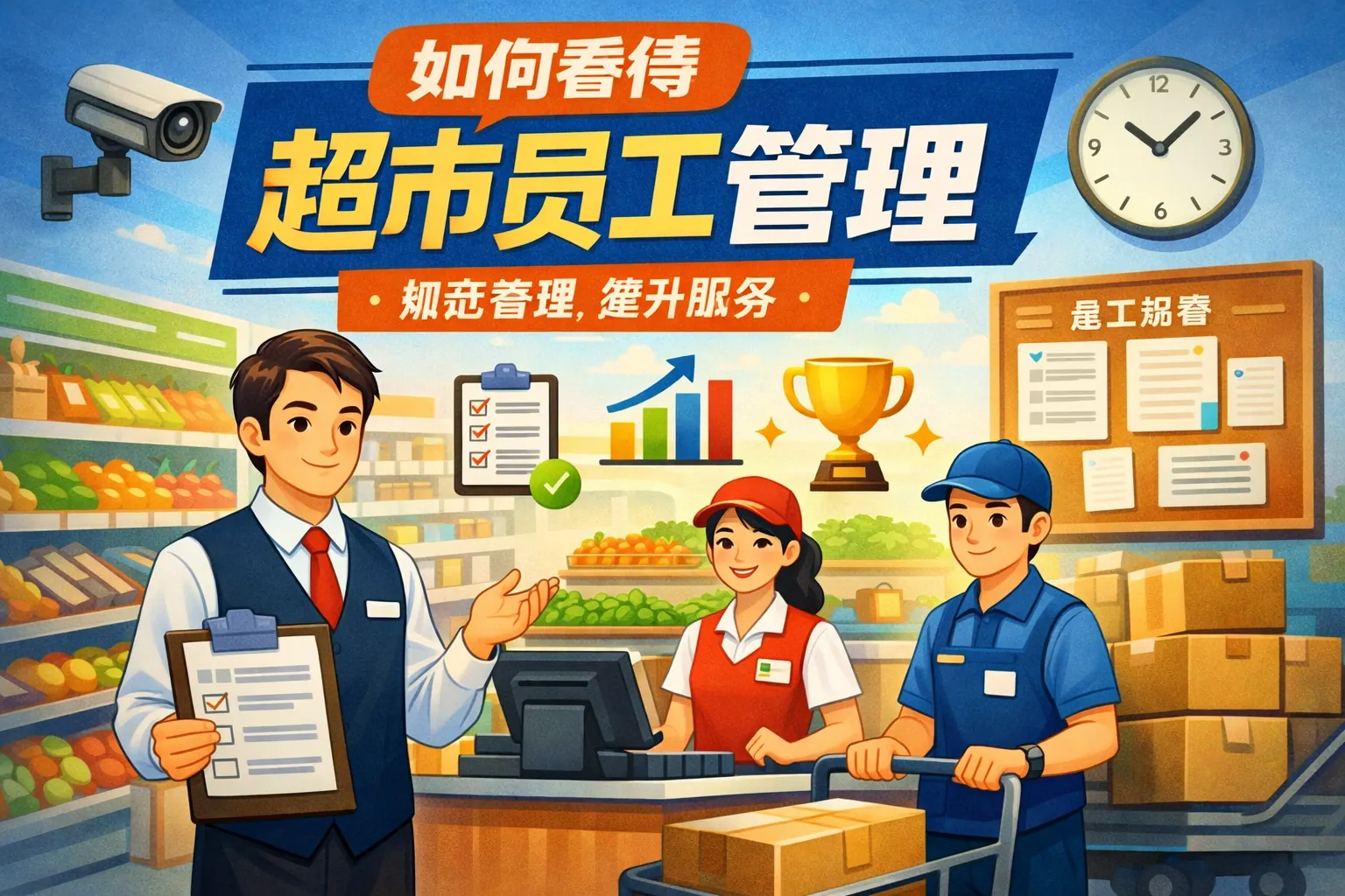 如何看待超市员工管理