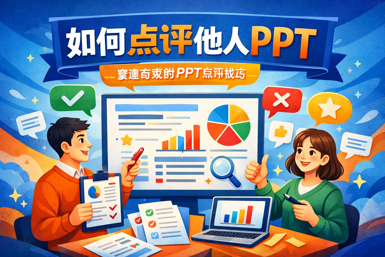 如何点评他人ppt