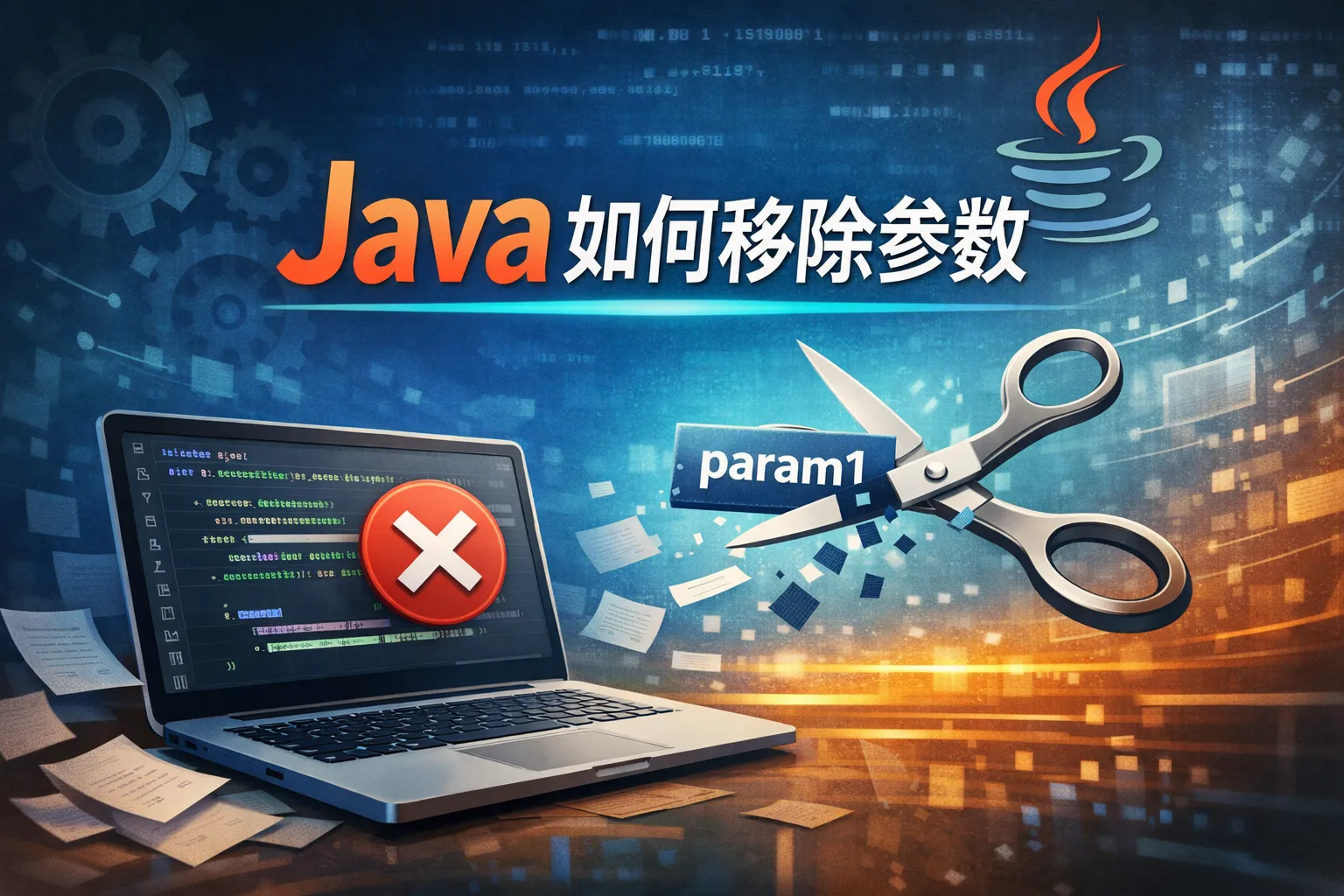java如何移除参数