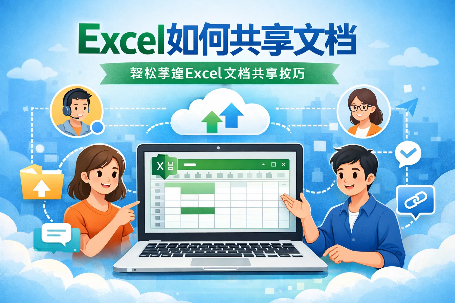 exxel如何共享文档