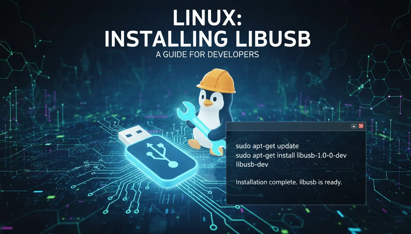 linux 如何安装libusb